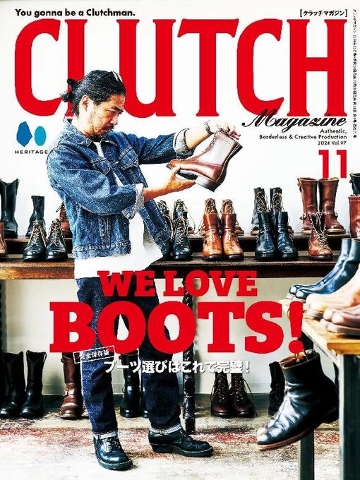 Title details for CLUTCH Magazine 日本語版 by Heritage Inc. - Available